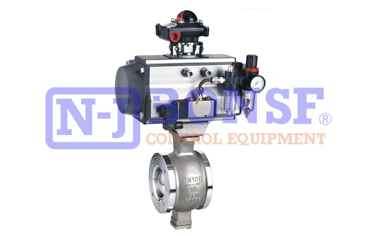 V Series Regulating ball valve