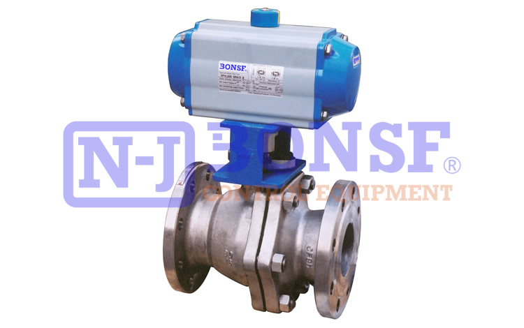 600 Series Model A Pneumatic ON-OFF Ball Valves