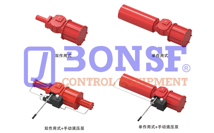 HG Series actuators Pneumatic and hydraulic