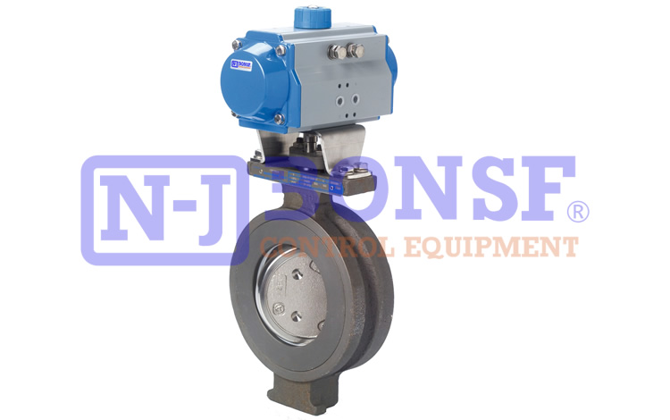 800 Series Pneumatic ON-OFF butterfly valves